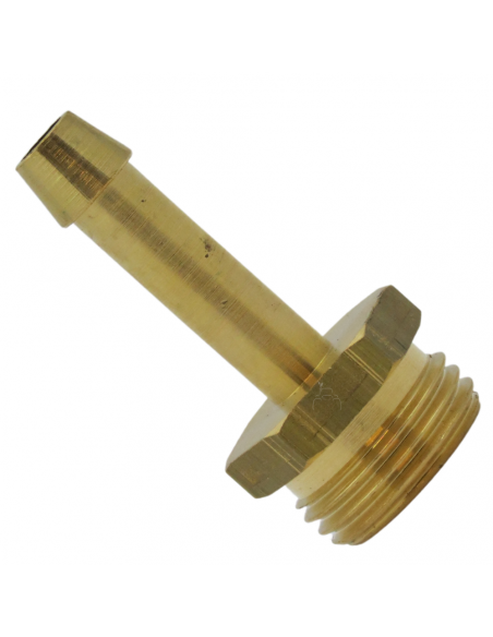 Racro 1/2" Macho 8mm Latón