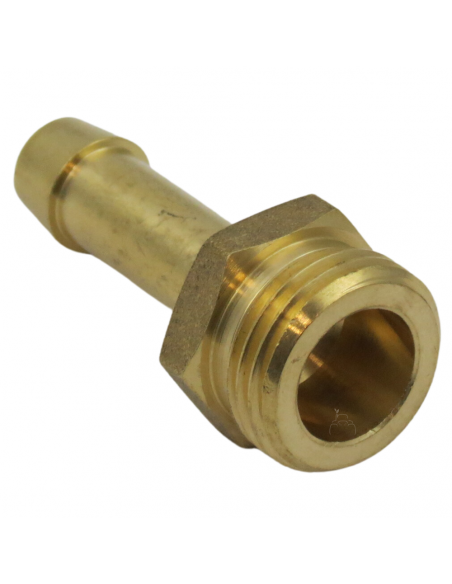 Racro 1/2" Macho 8mm Latón