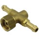 Soporte Pulverizador Regulable 2 espigas 10mm tuerca 1/2"