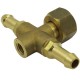 Soporte Pulverizador Regulable 2 espigas 10mm tuerca 1/2"