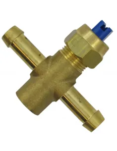 Portaboquilla en Latón con Filtro 2 espiga 10 mm