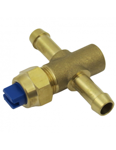 Portaboquilla en Latón con Filtro Antigota 2 espiga 10 mm