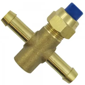 Portaboquilla en Latón con Filtro Antigota 2 espiga 10 mm