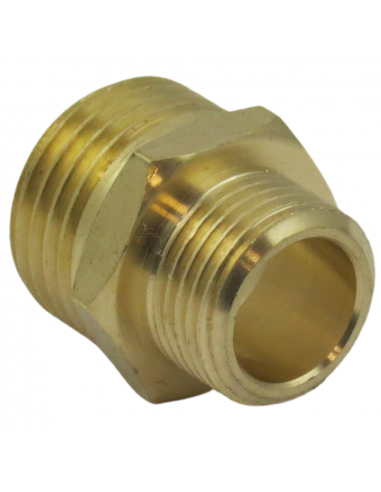 Machón reductor 1/2" - 3/8" latón