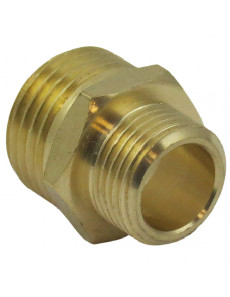 Machón reductor 1/2" - 3/8" latón