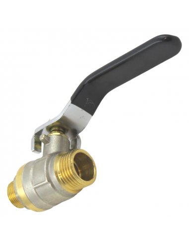 Grifo de esfera macho - macho 1/2"