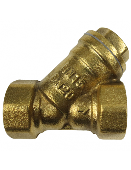 Filtro de latón en "Y" 50 MESH  y 1/2"