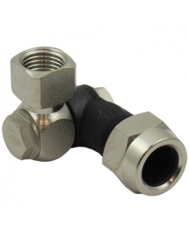 Portaboquilla articulado roca hembra 1/4 simple fumigación