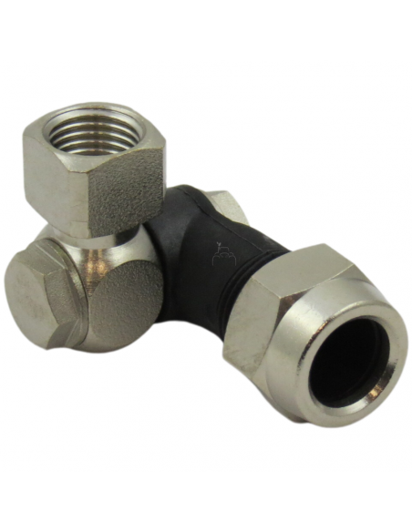 Portaboquilla articulado roca hembra 1/4 simple fumigación