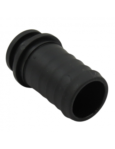 Racor recto para tuerca de 1" - 25mm Plástico