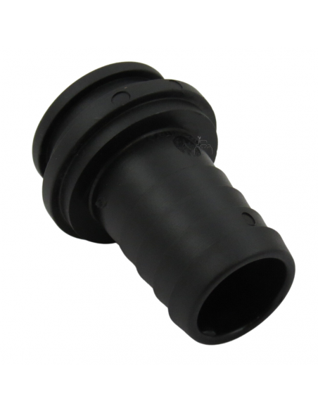 Racor recto para tuerca de 1" - 25mm Plástico