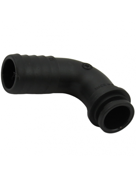 Racor curvo para tuerca de 1" - 25mm Plástico