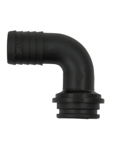 Racor recto para tuerca de 1" 1/4 - 25mm Plástico