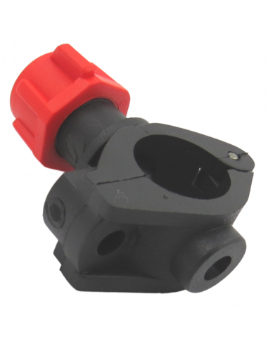 Portaboquillas fumigación con abrazadera con Tuerca 3/8 sin Antigota