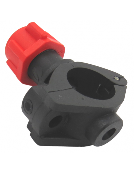 Portaboquillas fumigación con abrazadera con Tuerca 3/8 sin Antigota