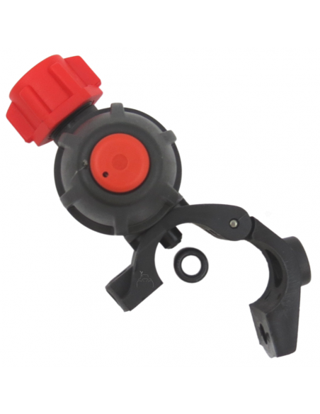 Portaboquillas Abrazadera con Antigota y Tuerca 3/8 F7- D 1/2