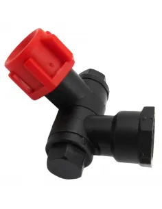 Portaboquilla Plástico Articulado 3/8" Simple con Tuerca