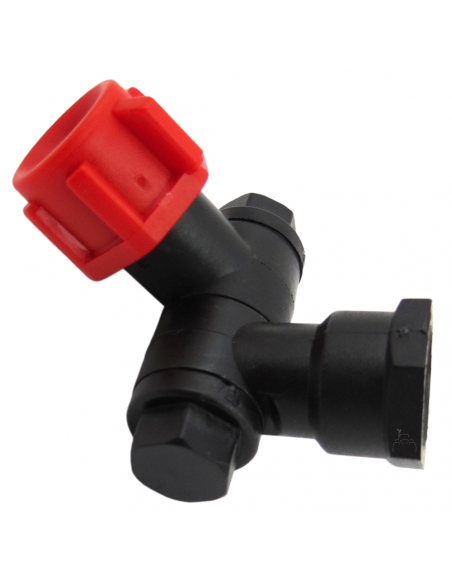 Portaboquilla Plástico Articulado 3/8" Simple con Tuerca