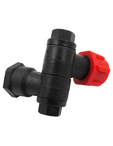 Portaboquilla Plástico Articulado 3/8" Simple con Tuerca