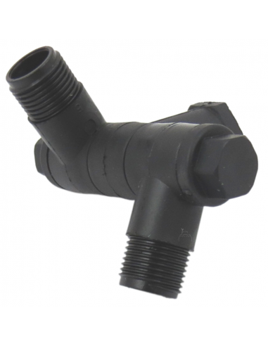 Portaboquilla articulado doble plastico hembra 1/4" SF404170