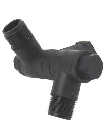 Portaboquilla articulado doble plastico hembra 1/4" SF404170