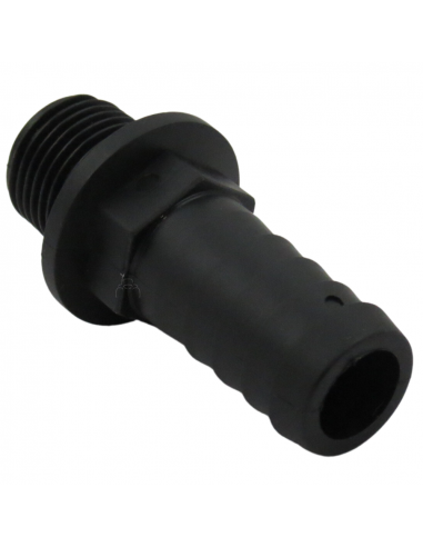 Racor Recto Rosca Macho 1/2- 19 MM