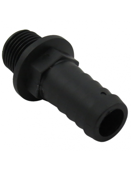 Racor Recto Rosca Macho 1/2- 19 MM