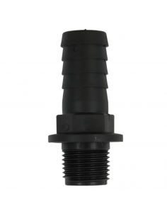 Racor Recto Rosca Macho 1/2- 19 MM