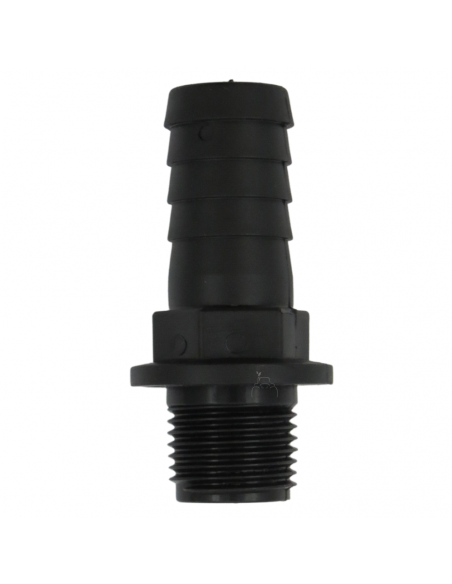 Racor Recto Rosca Macho 1/2- 19 MM