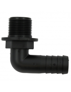 Racor Recto Rosca Macho 1"- 25 mm plástico