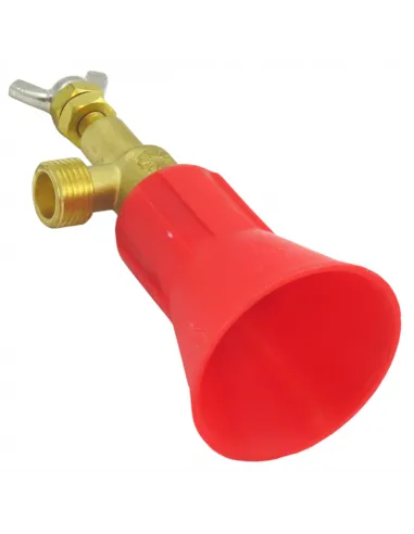 Pulverizador regulable latón rosca macho 1/2" fumigación