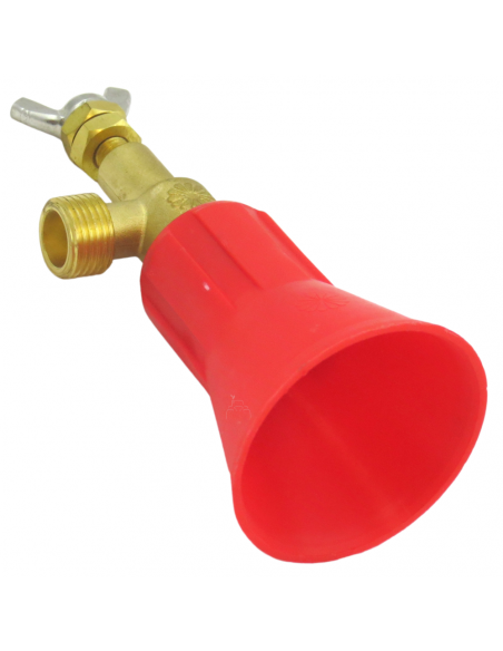 Pulverizador regulable latón rosca macho 1/2" fumigación