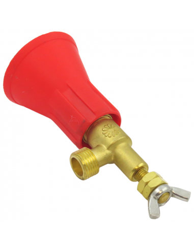 Pulverizador regulable latón rosca macho 1/2" fumigación