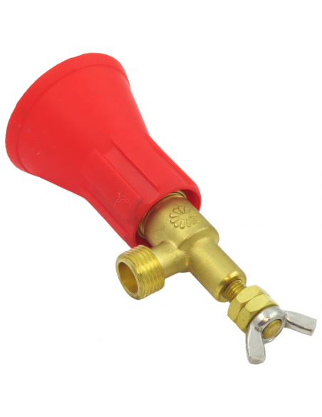 Pulverizador regulable latón rosca macho 1/2" fumigación