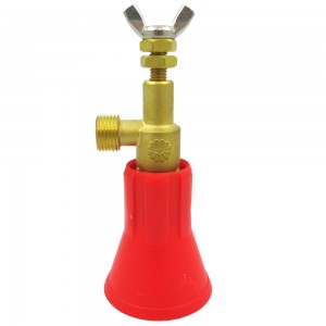Pulverizador regulable latón rosca macho 1/2" fumigación