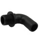 Racor Recto Rosca Macho 1"- 25 mm plástico