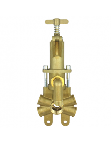 Regulador de presión M.2011 con palmera y taco vulkollan fumigación