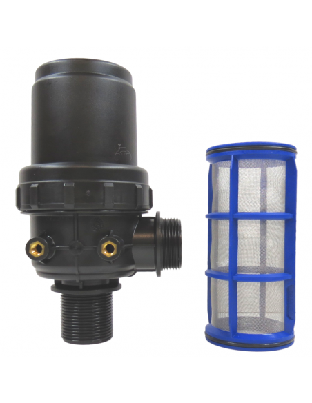 Filtro de Aspiración 100L/Min Rosca 1" 1/4 50 Mesh Sin válvula