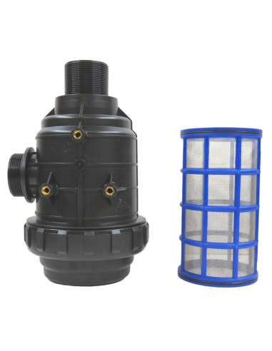 Filtro de Aspiración 220L/Min Rosca 2" 50 Mesh Sin válvula
