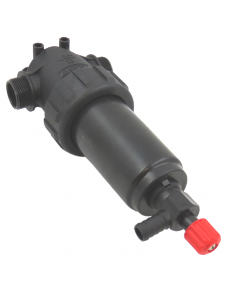 Filtro en Linea Autolimpiable 1" 1/4 50 MESH fumigación