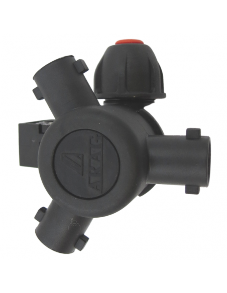 Portaboquillas Tri-jet Antigota para Tuerca Bayoneta abrazadera lateral