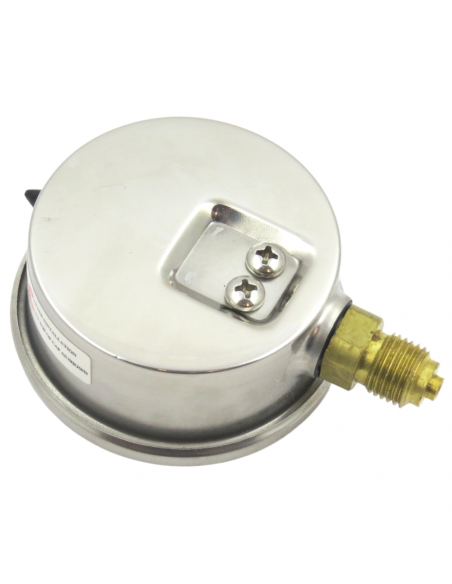 Manómetro Glicerina Isométrico Inox. Ø 63 Mm. 0-20/60 Bar. 1/4"