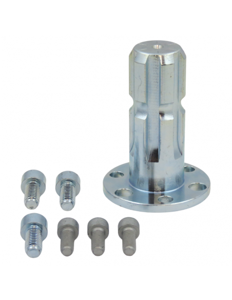 Kit Cardan 1" 3/8 - 6 agujeros con tornillos