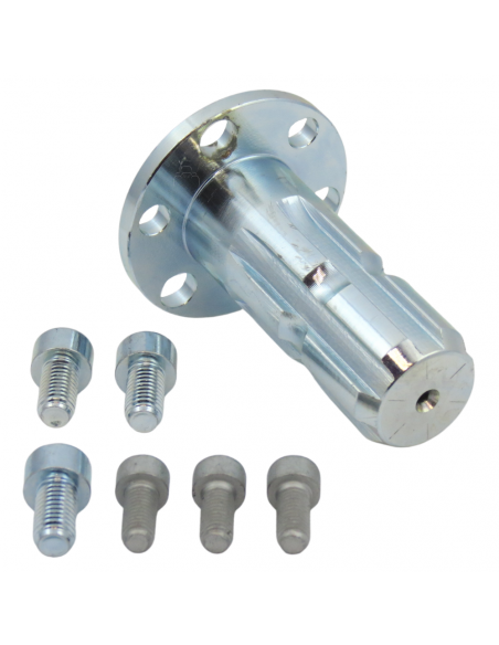 Kit Cardan 1" 3/8 - 6 agujeros con tornillos