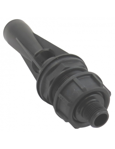 Agitador hidráulico inspeccionable sin codo