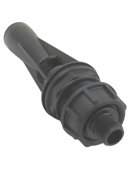 Agitador hidráulico inspeccionable sin codo