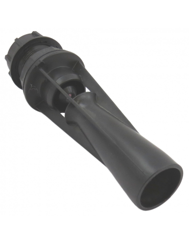 Agitador hidráulico inspeccionable sin codo