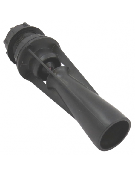 Agitador hidráulico inspeccionable sin codo