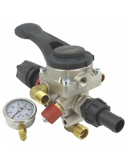 Mando Regulador presión atomizador M 2020 con retorno calibrado