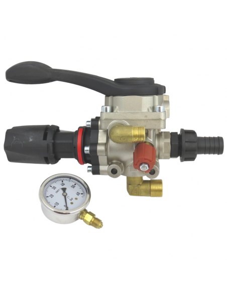 Mando regulador presión con cuerpo de aluminio